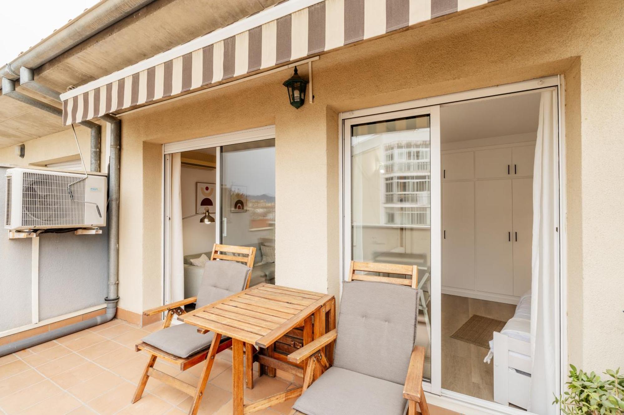 Apartamento Con Dos Grandes Terrazas En Girona Exteriér fotografie