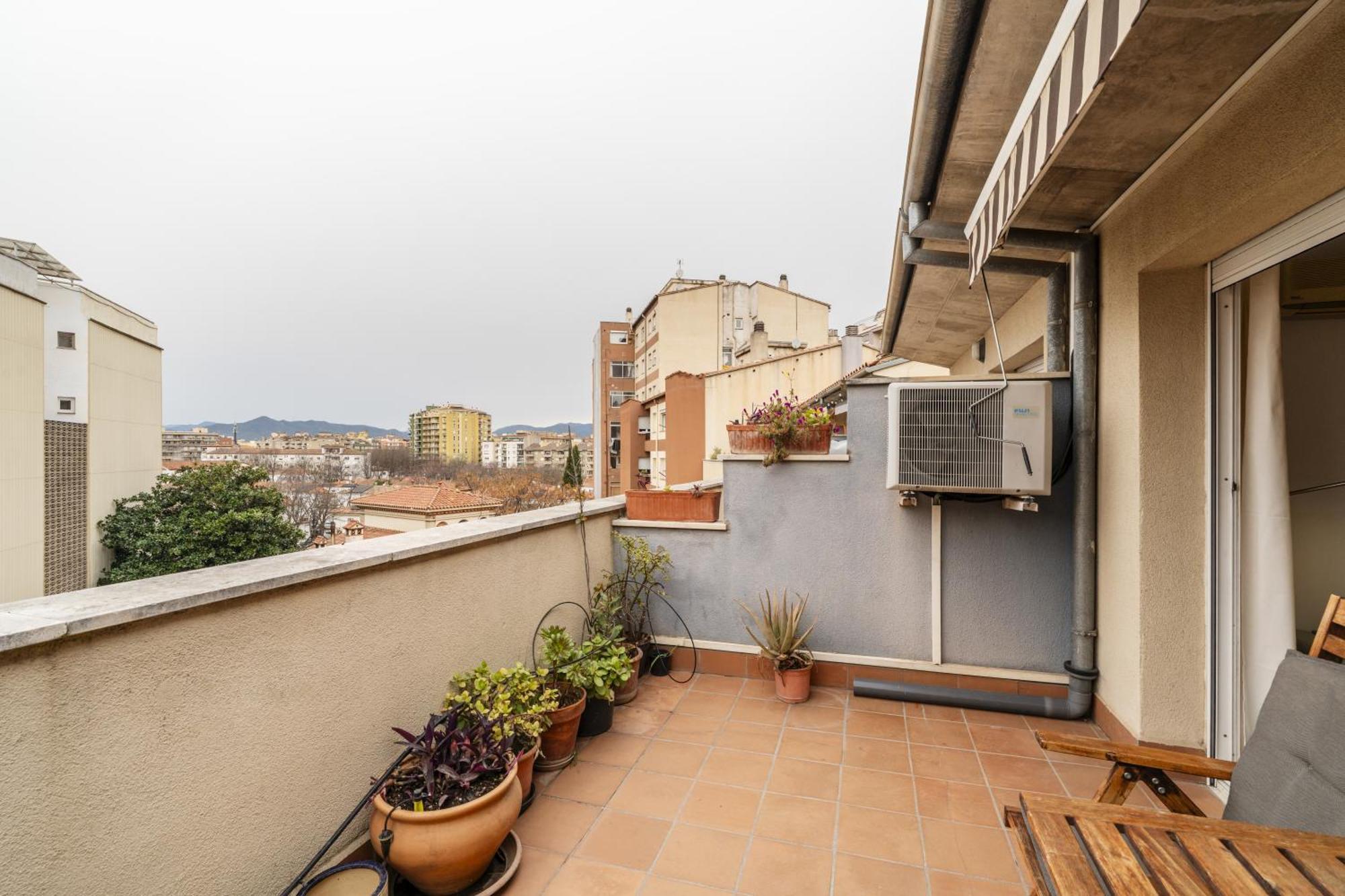 Apartamento Con Dos Grandes Terrazas En Girona Exteriér fotografie