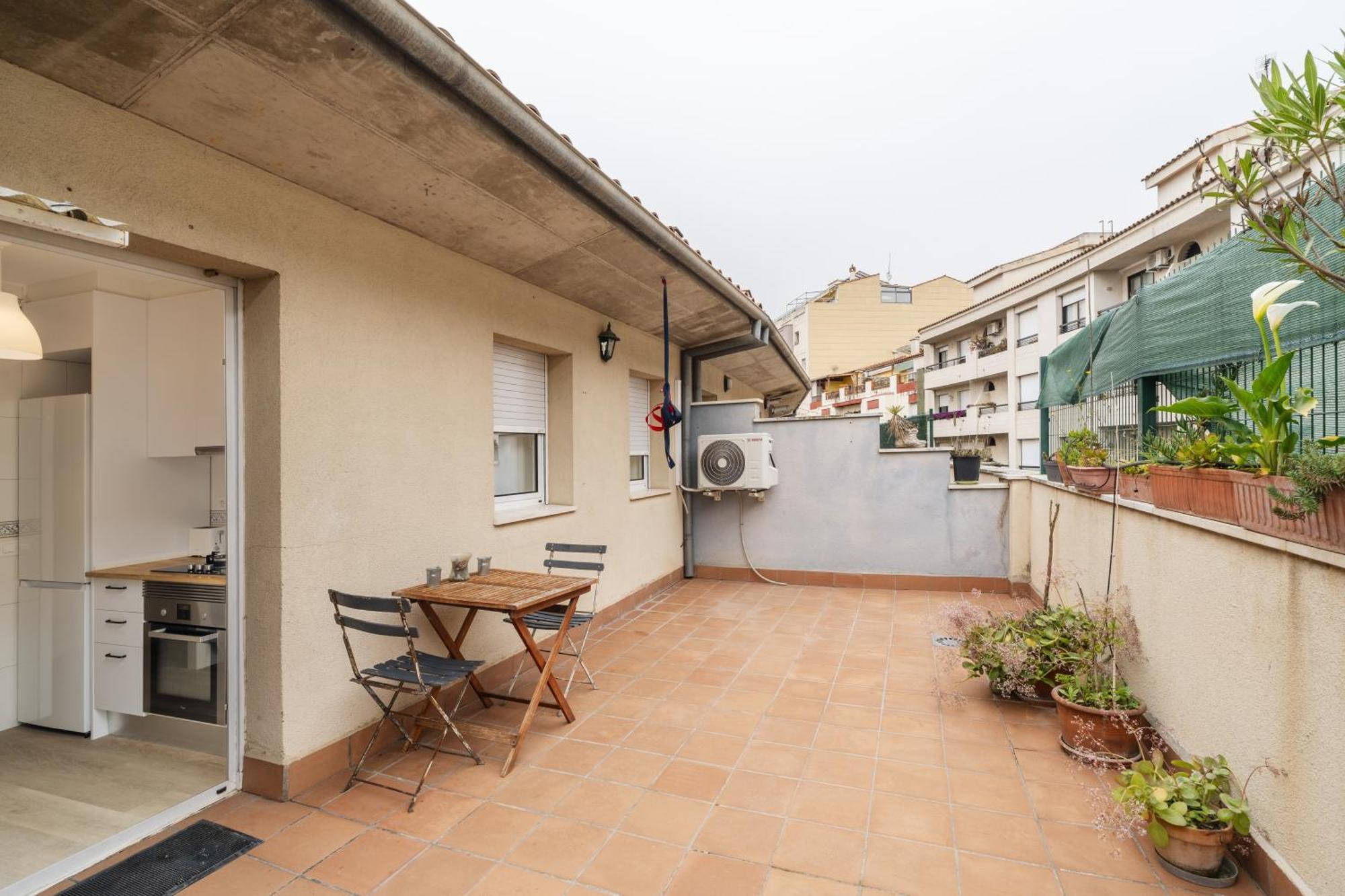 Apartamento Con Dos Grandes Terrazas En Girona Exteriér fotografie